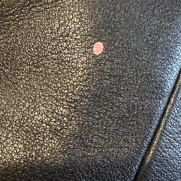 COACH BLACK LEATHER TOTE - Picture 9 of 9